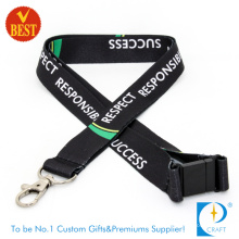 Top Quality Customized Logo Dye Sublimation Printed Lanyard with Safety Buckle From China